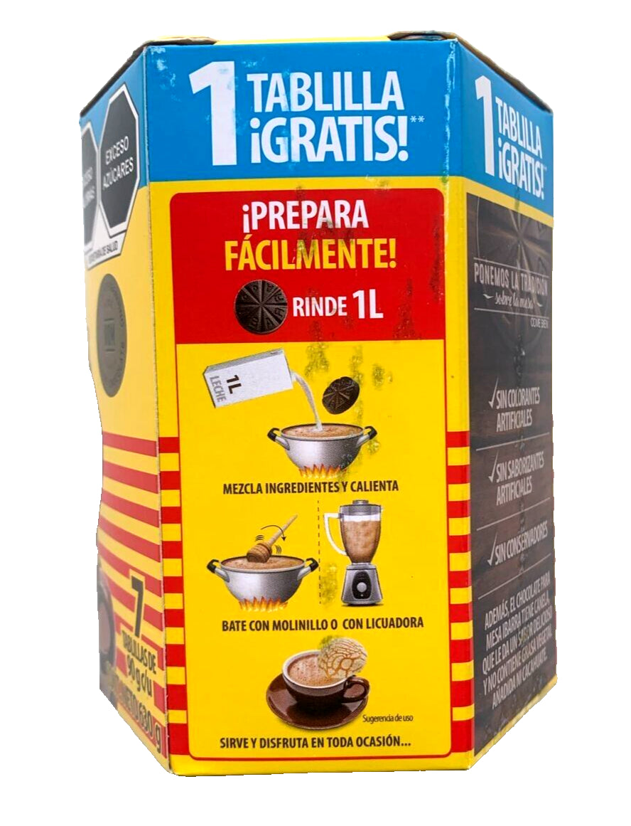 Ibarra Chocolate Tradicional 🇲🇽 Traditional Hot Chocolate. 540Gr/19.05Oz