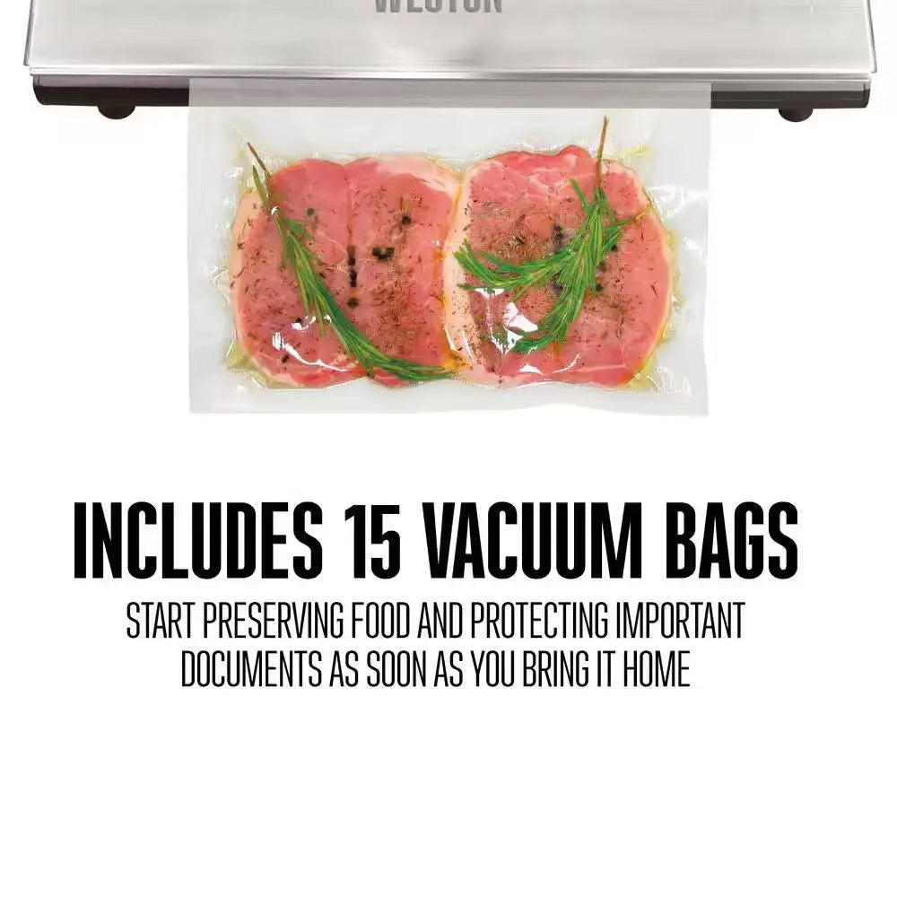 Professional Advantage Stainless Steel Food Vacuum Sealer