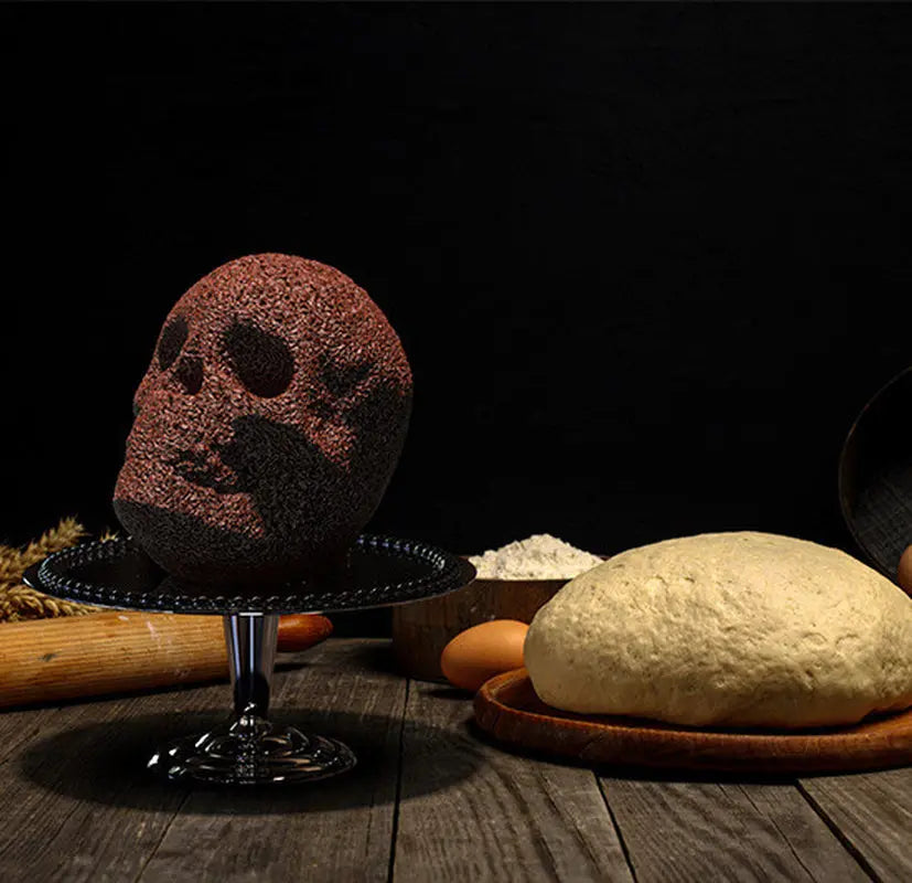 Halloween Gift Skull Mask Baking Cake Mold DIY