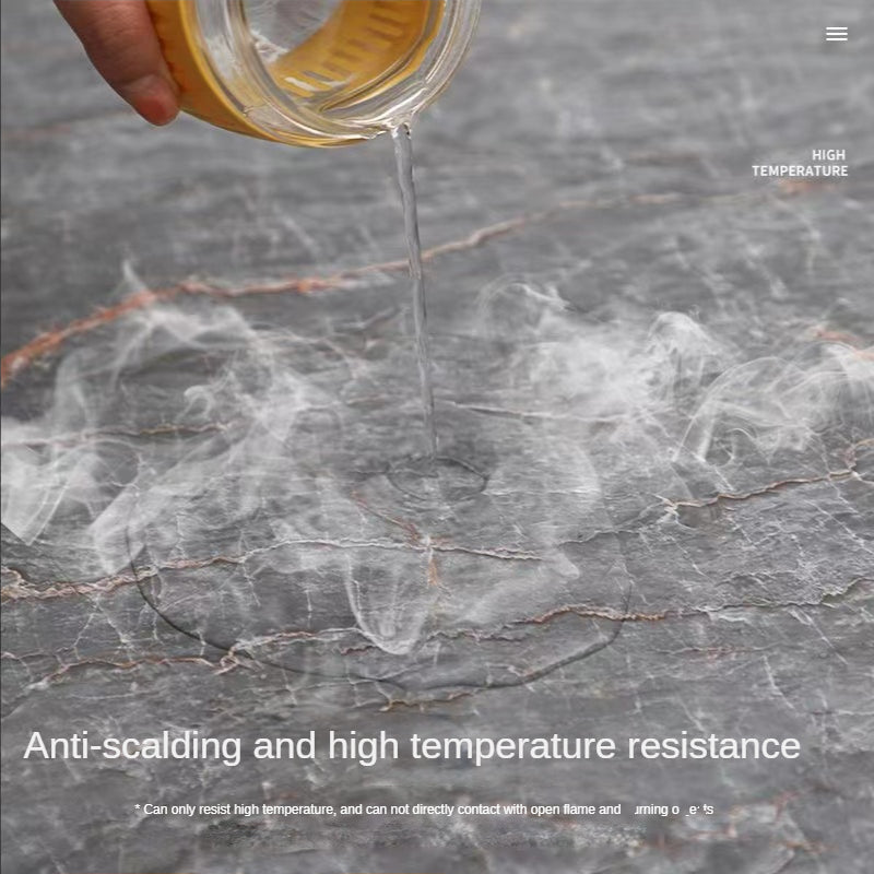 Extra Thick Vinyl Self-Adhesive Wallpaper, Waterproof and Oil Proof, Removable Peel and Stick Wall Stickers for Bathroom and Kitchen, Brick Stone Wood Pattern, Random Matc Chef's Market