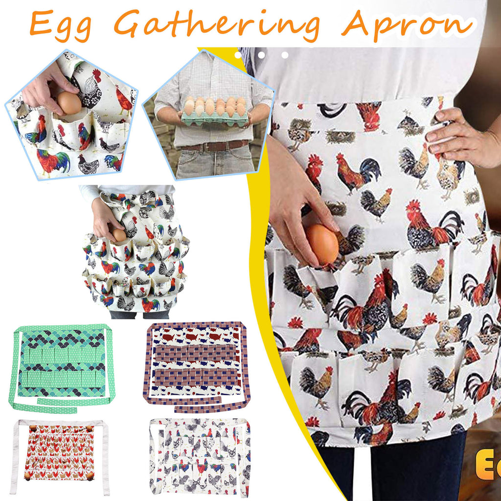 Aprons for Collecting Eggs from Chickens, Ducks, And Geese on The Farm, Suitable for Kitchen And Garden Use. Chef's Market