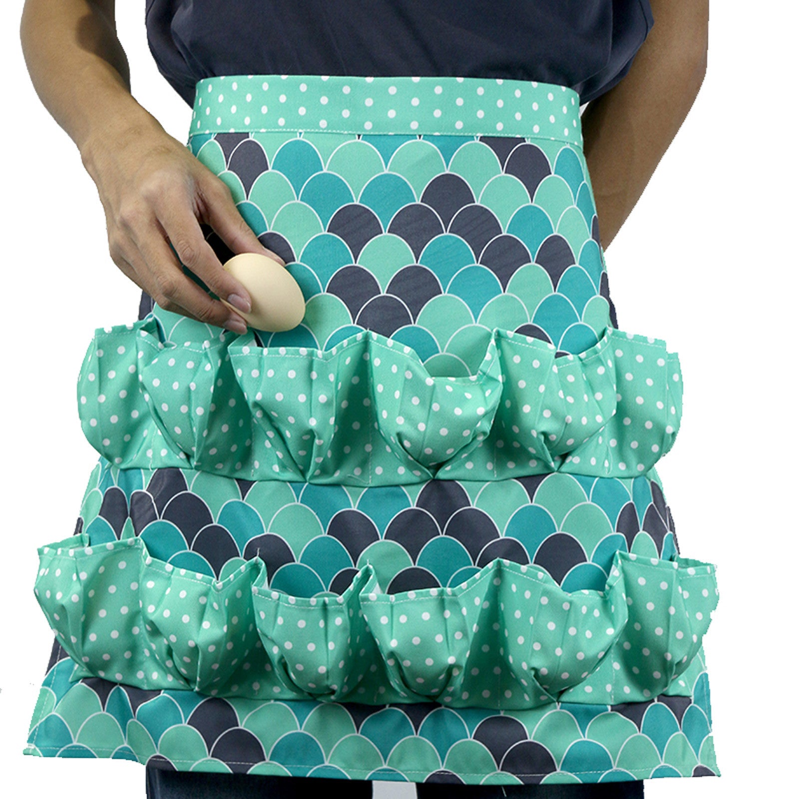 Aprons for Collecting Eggs from Chickens, Ducks, And Geese on The Farm, Suitable for Kitchen And Garden Use. Chef's Market