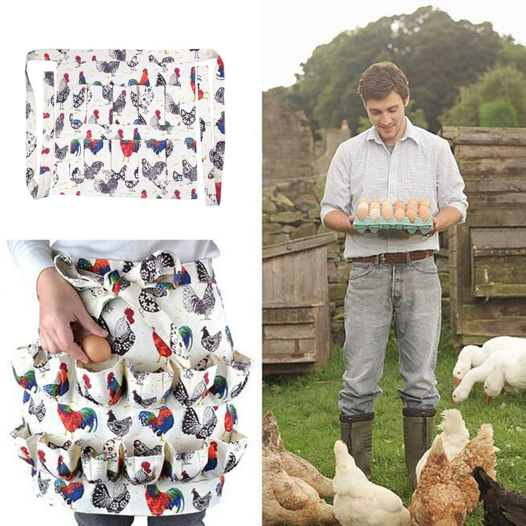 Aprons for Collecting Eggs from Chickens, Ducks, And Geese on The Farm, Suitable for Kitchen And Garden Use. Chef's Market