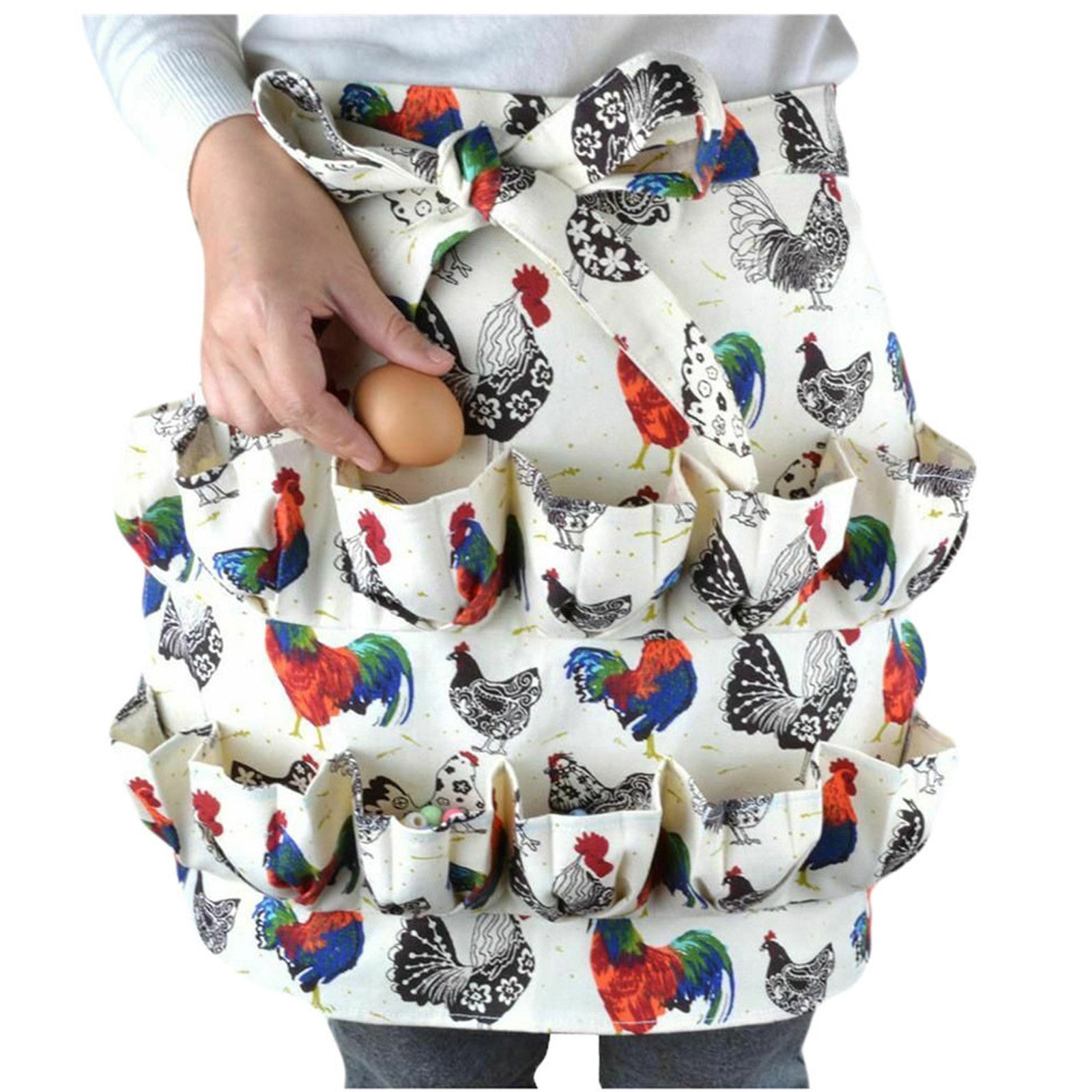 Aprons for Collecting Eggs from Chickens, Ducks, And Geese on The Farm, Suitable for Kitchen And Garden Use. Chef's Market