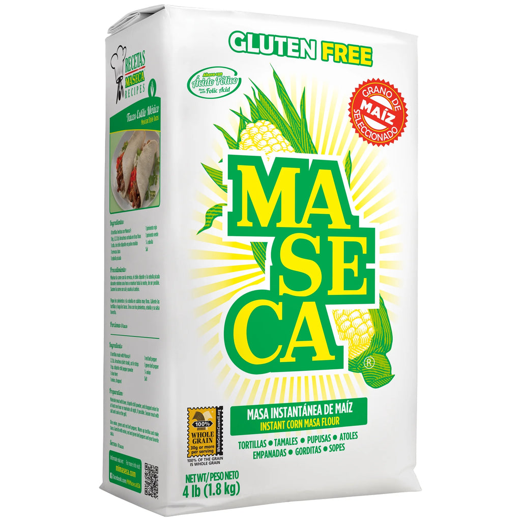 (4 Pack)  Gluten Free Instant Corn Masa Flour 4 Lb