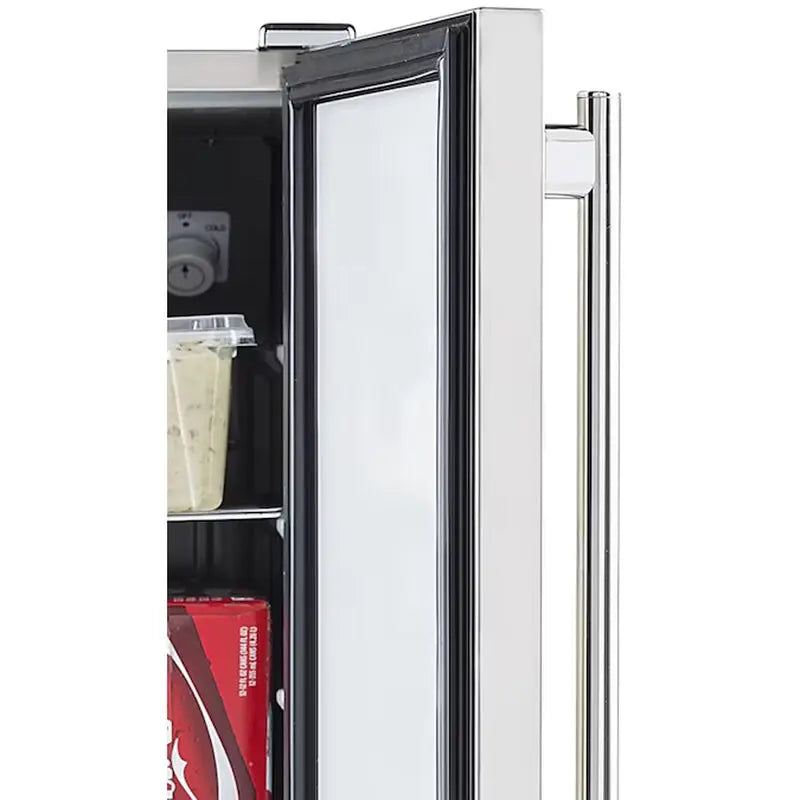 3-Cu Ft Built-In Mini Fridge ( Stainless Steel ) Garage Ready