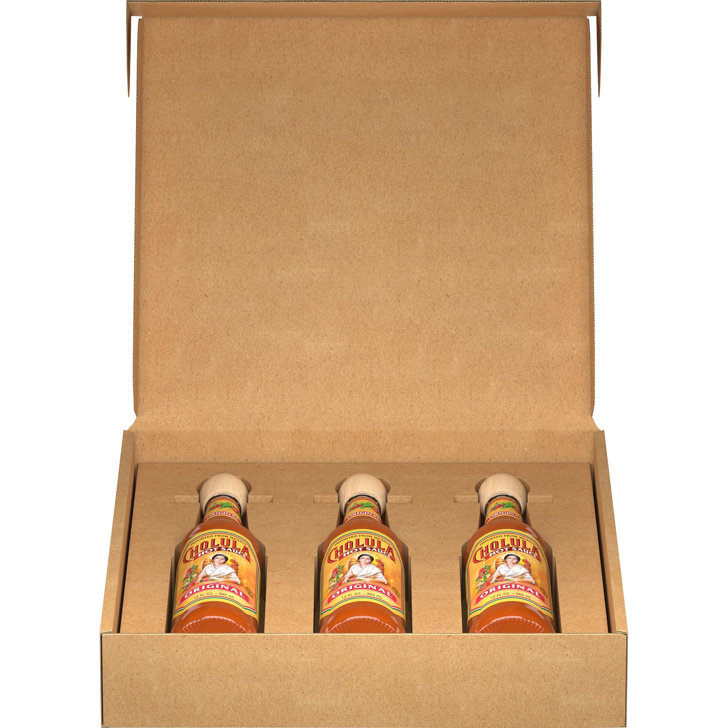 Kosher Original 3-Pack Hot Sauce, 12.0 Fl Oz Box