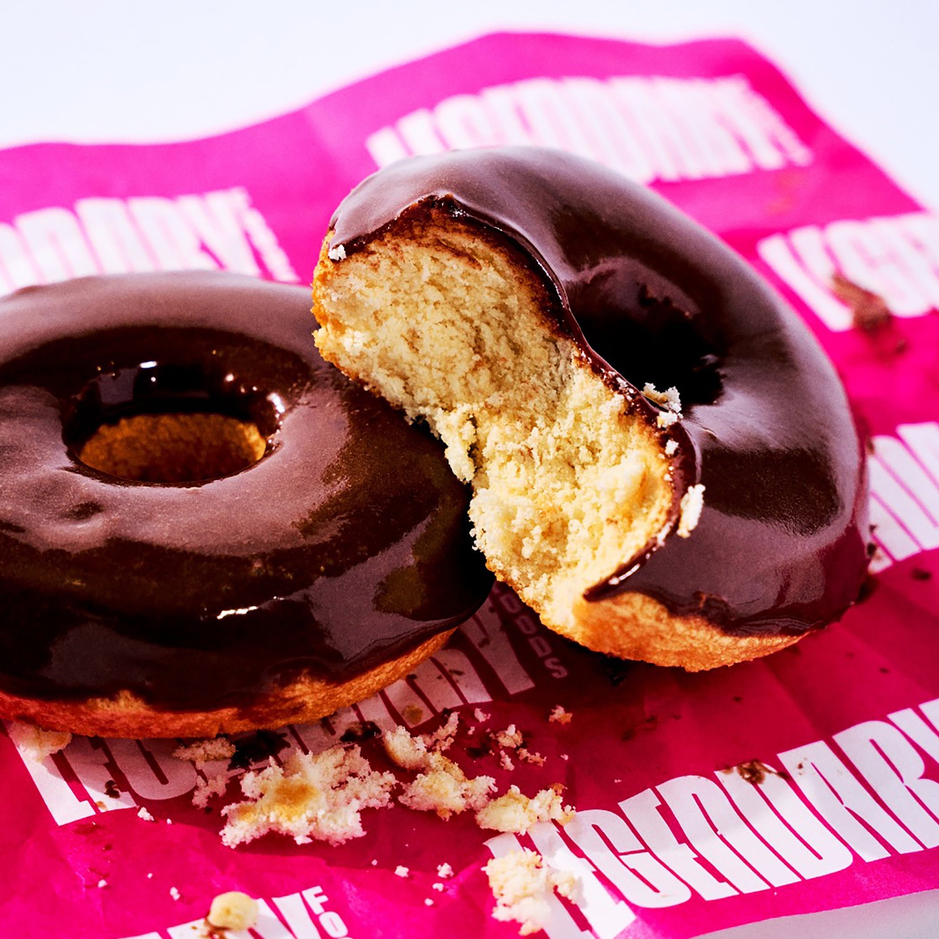 Protein Donuts - Chocolate Dipped 4 Pack | Protein Snack | Gluten-Free | Keto Friendly