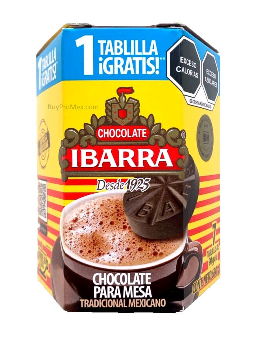 Ibarra Chocolate Tradicional 🇲🇽 Traditional Hot Chocolate. 540Gr/19.05Oz
