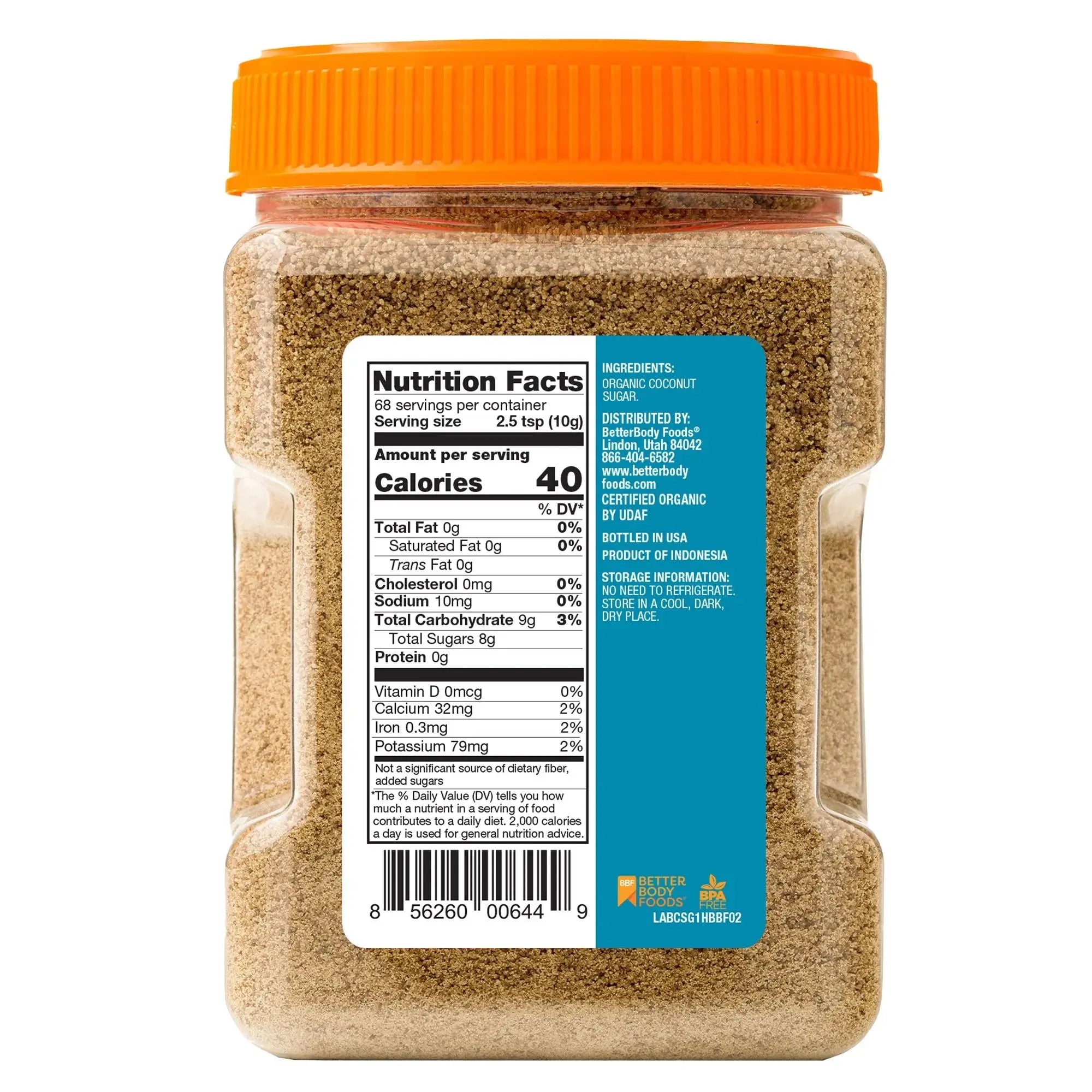 Organic Coconut Sugar, 24 Oz