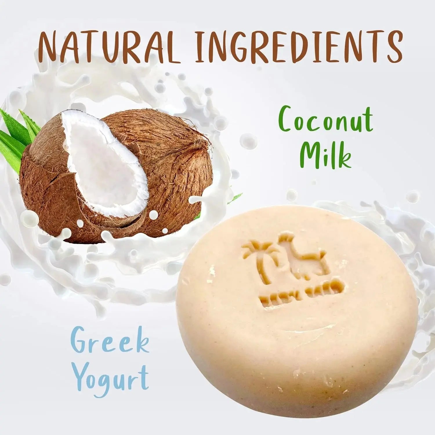 Baby Soap Bar for Kids Handmade in USA Natural and Safe for Sensitive Skin Buttermilk Greek Yogurt and Coconut Milk by