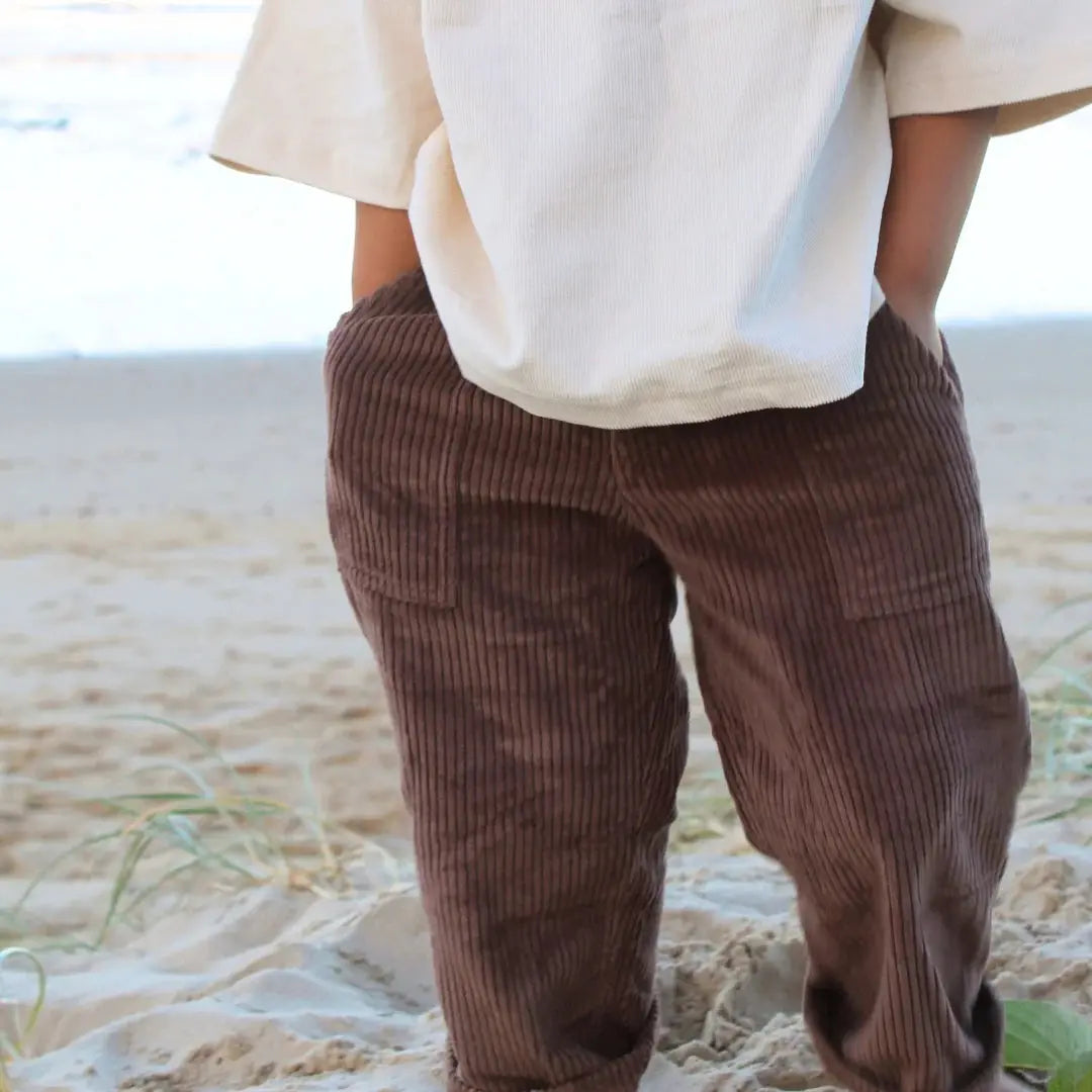 Kids Organic Cotton Corduroy Pants