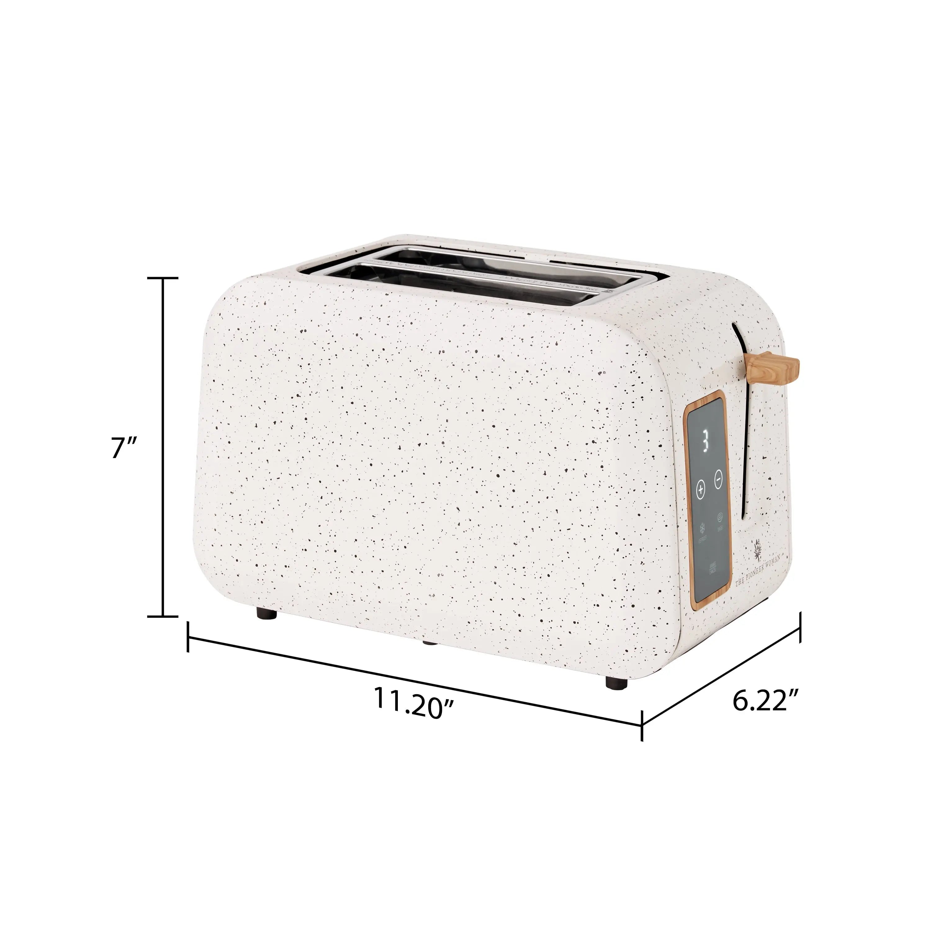 Digital 2-Slice Toaster with Digital Display