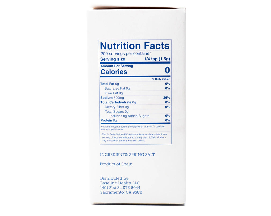 Fine Spring Salt (300G) - Microplastic Free