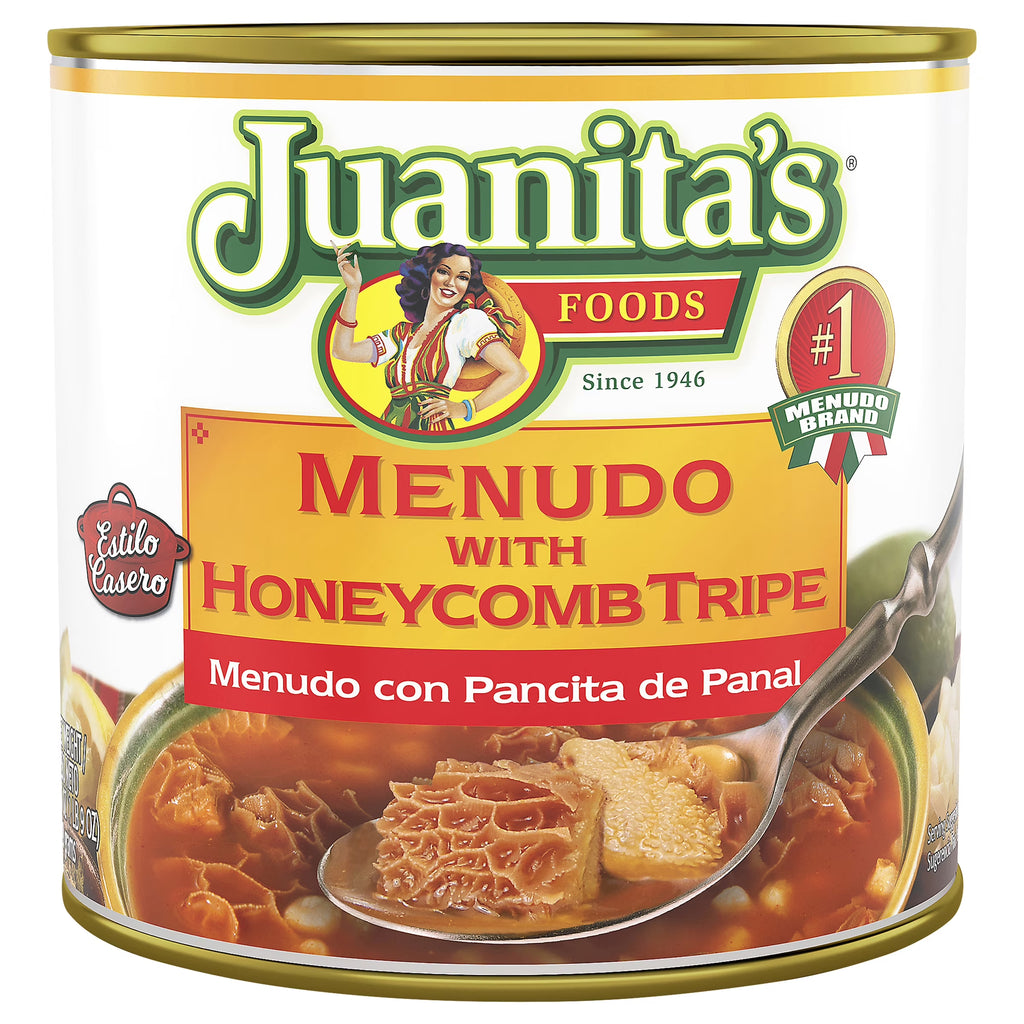 Juanita’S Foods Ready to Serve Menudo with Honeycomb Tripe Soup, 25 Oz Can