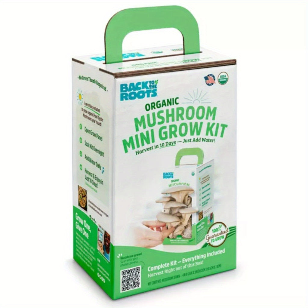 Back to the Roots Organic Mushroom Mini Grow Kit Pearl Oyster Chef's Market