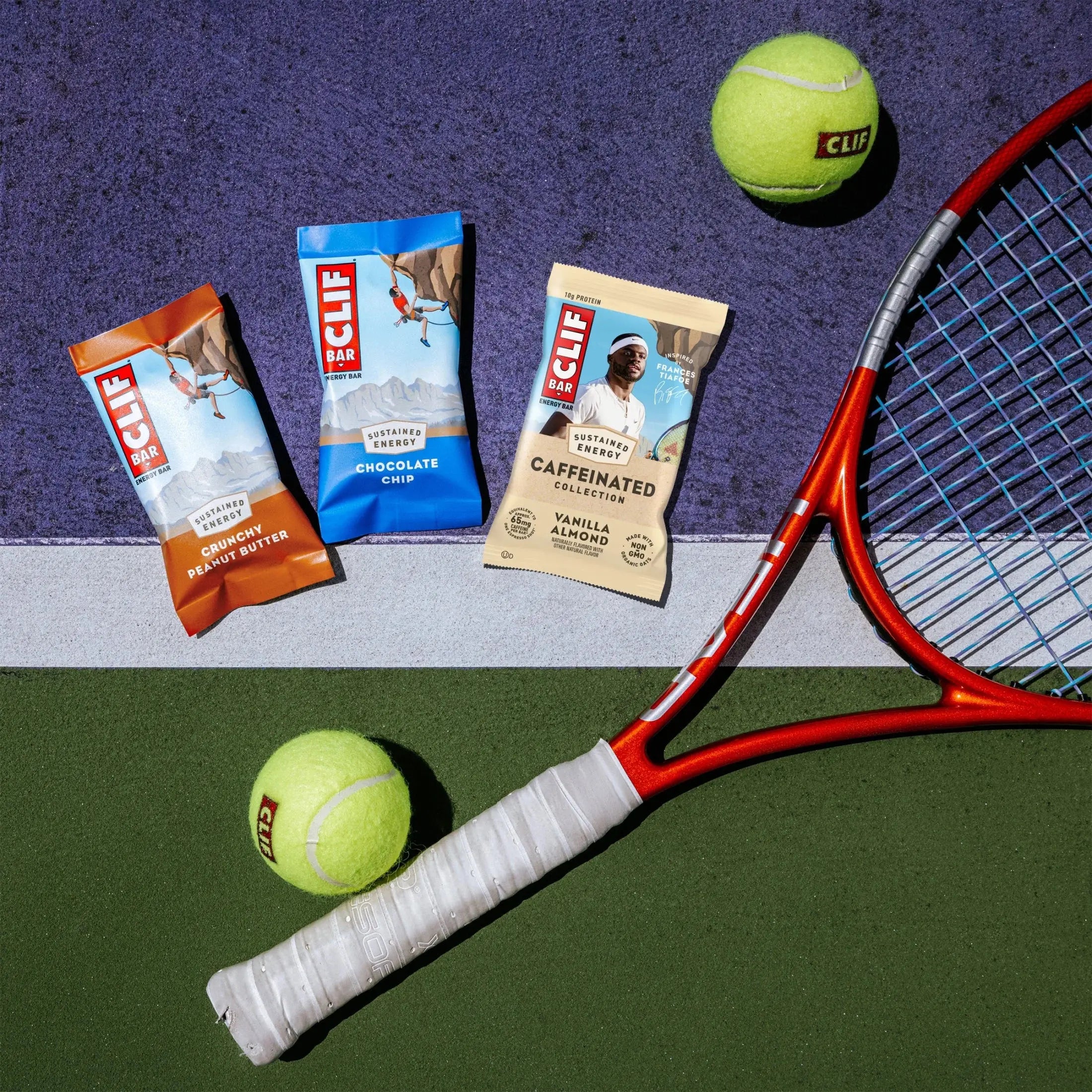 Caffeinated Energy Protein Bars, Vanilla Almond, 5 Pack