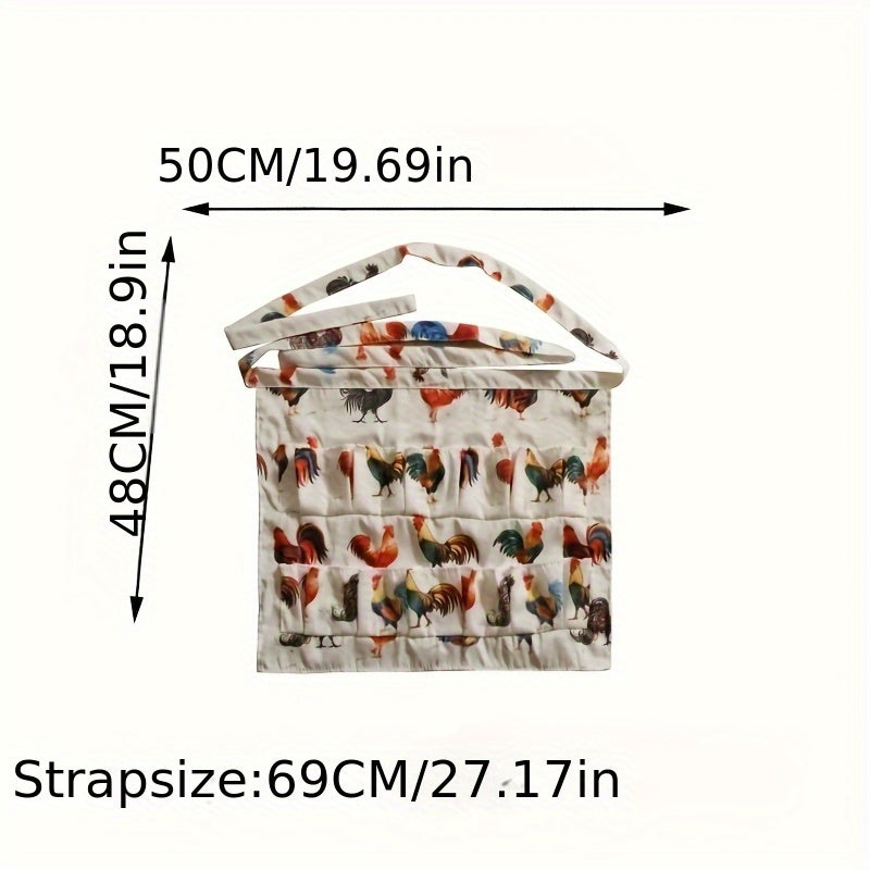 Aprons for Collecting Eggs from Chickens, Ducks, And Geese on The Farm, Suitable for Kitchen And Garden Use. Chef's Market