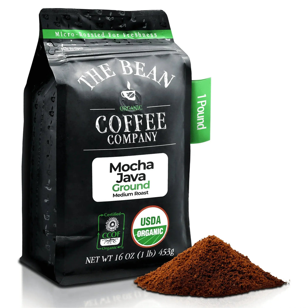 Mocha Java, Medium Roast, Ground Coffee, 16-Ounce Bag