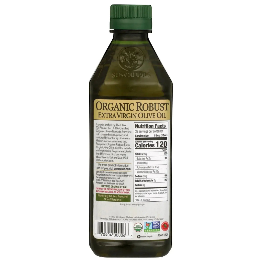 Organic Robust Extra Virgin Olive Oil - 16 Fl Oz
