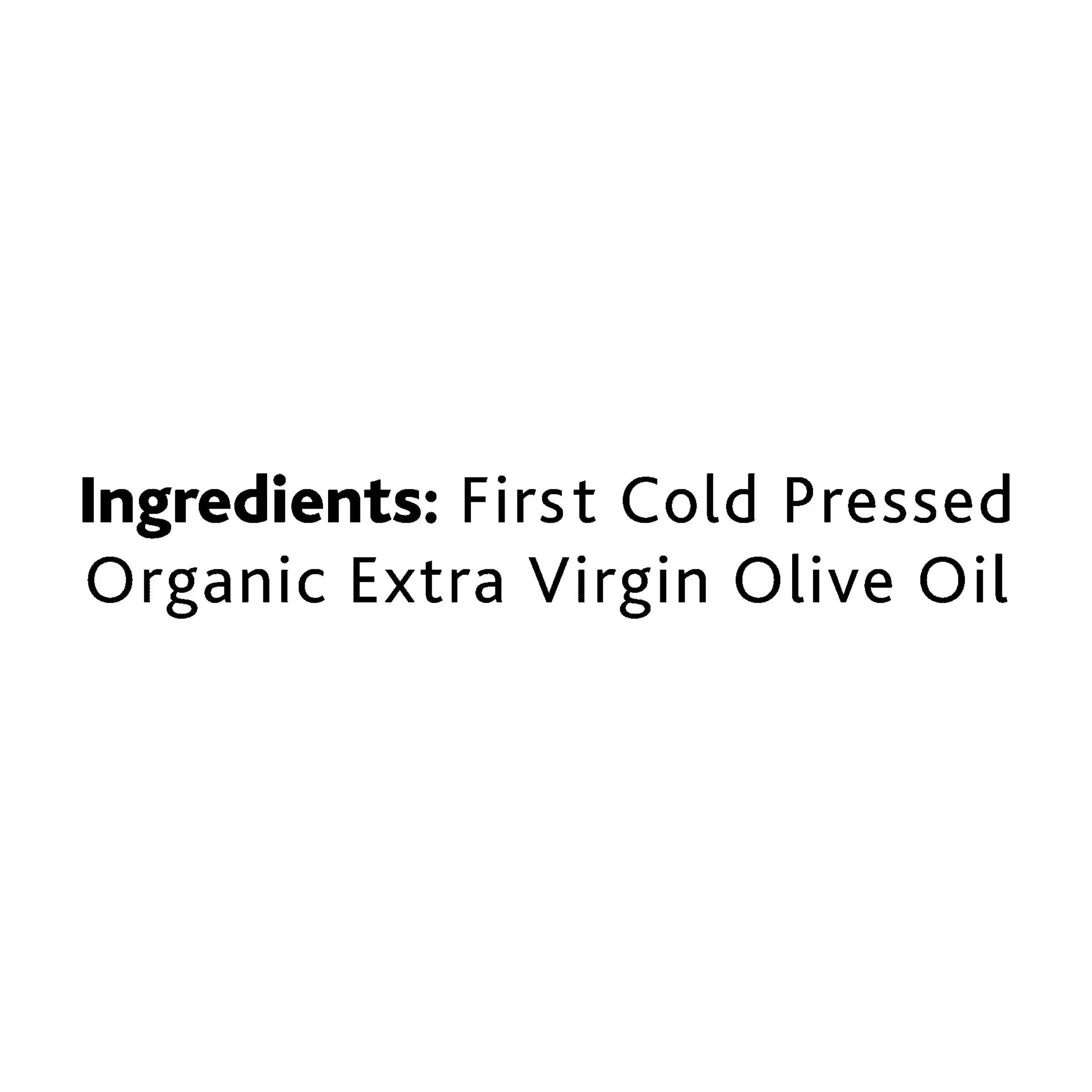 Organic Extra Virgin Olive Oil, 34 Fl. Oz. Glass