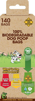 100% Biodegradable & Compostable Dog Poo Bags