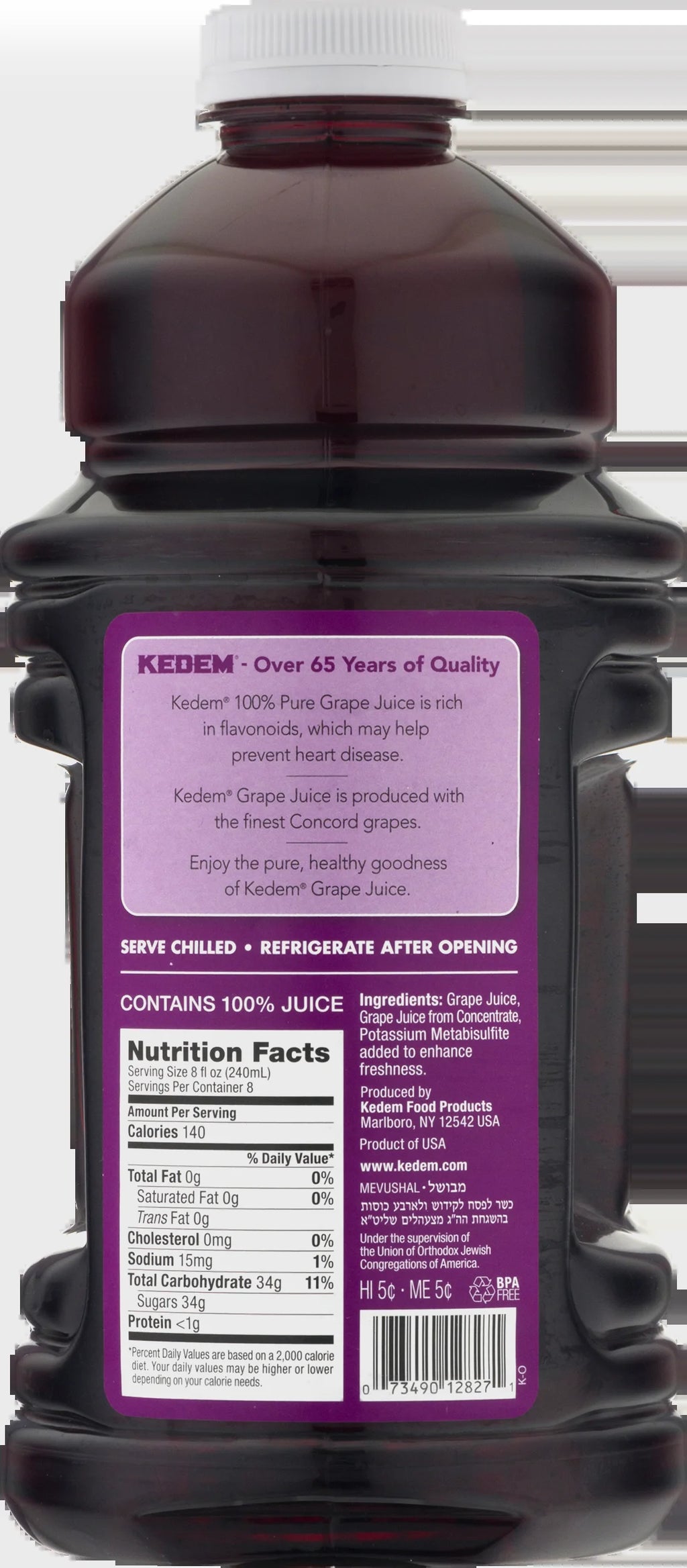 (2 Pack)  100% Juice, Grape, 64 Fl Oz, 1 Count