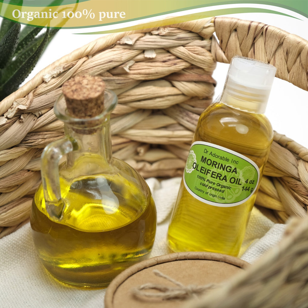 Organic Moringa Oleifera Oil 100% Pure Organic 2 Oz up to Gallon Free Shipping