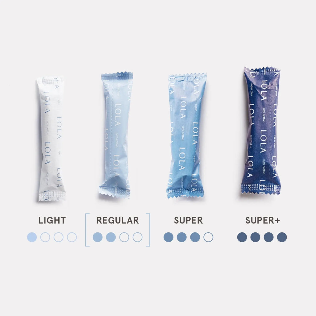 Regular Tampons, Organic Cotton, Compact Plastic Applicator, 20 Count