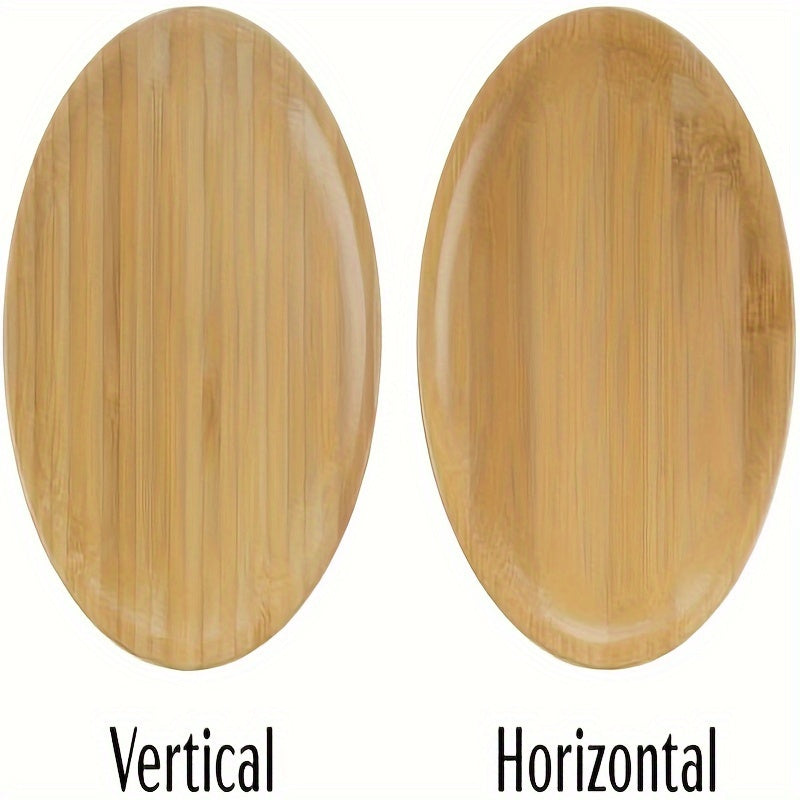 10pcs Bamboo Wine Glass Charcuterie Boards - Sustainable Coasters for Red Wine Chef's Market