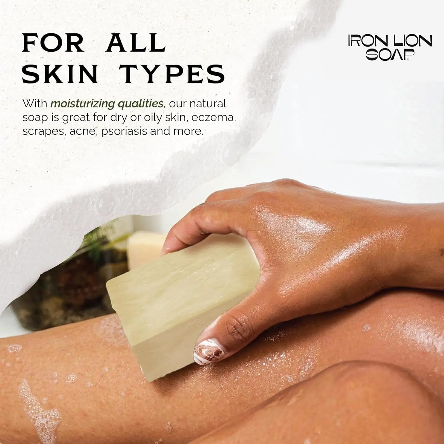 ILS Soap Co.– All-Natural Soap Bar for Men & Women – Cold Process, Handmade in the USA