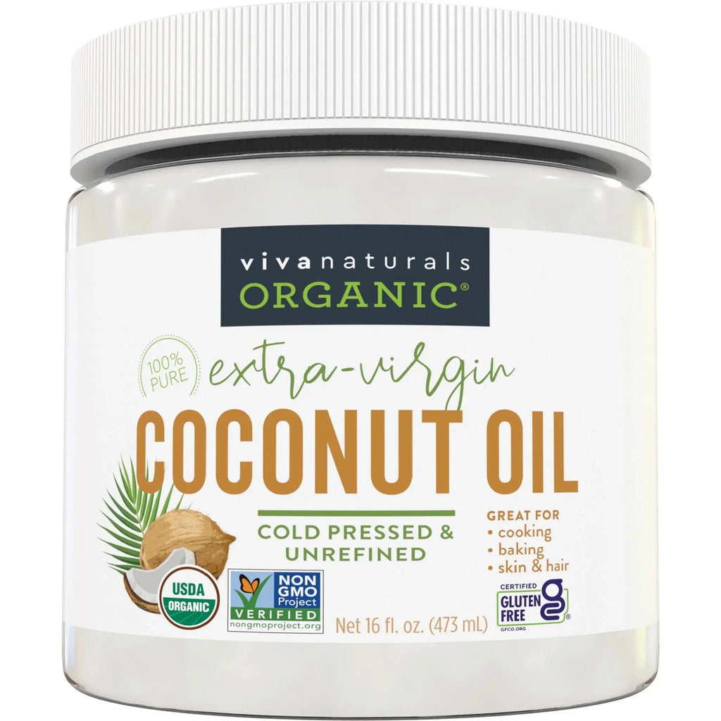Organic Extra-Virgin Coconut Oil, 16 Fl Oz