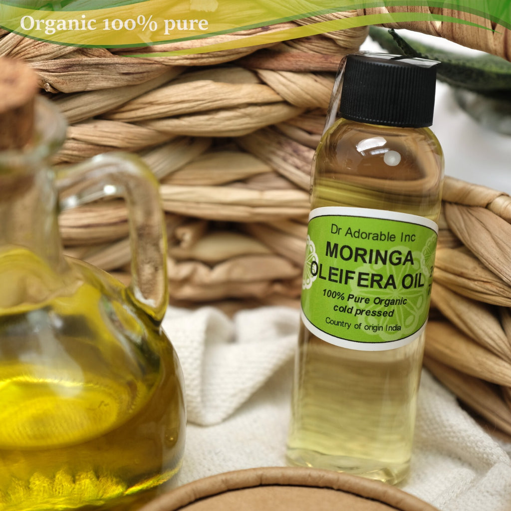 Organic Moringa Oleifera Oil 100% Pure Organic 2 Oz up to Gallon Free Shipping