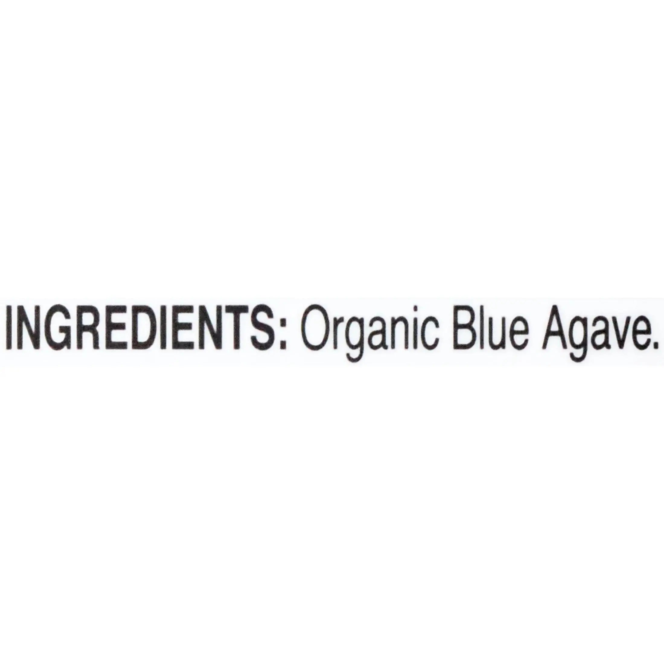 Organic 100% Blue Amber Agave Sweetener Sugar Substitute, Shelf-Stable 46Oz Bottle