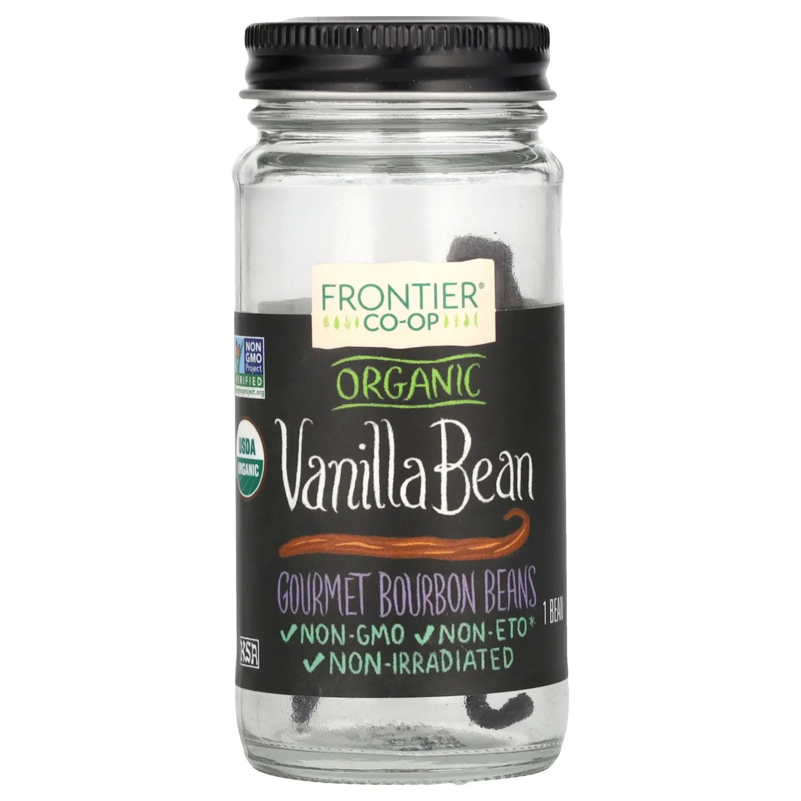 Organic Vanilla Bean, 1 Bean