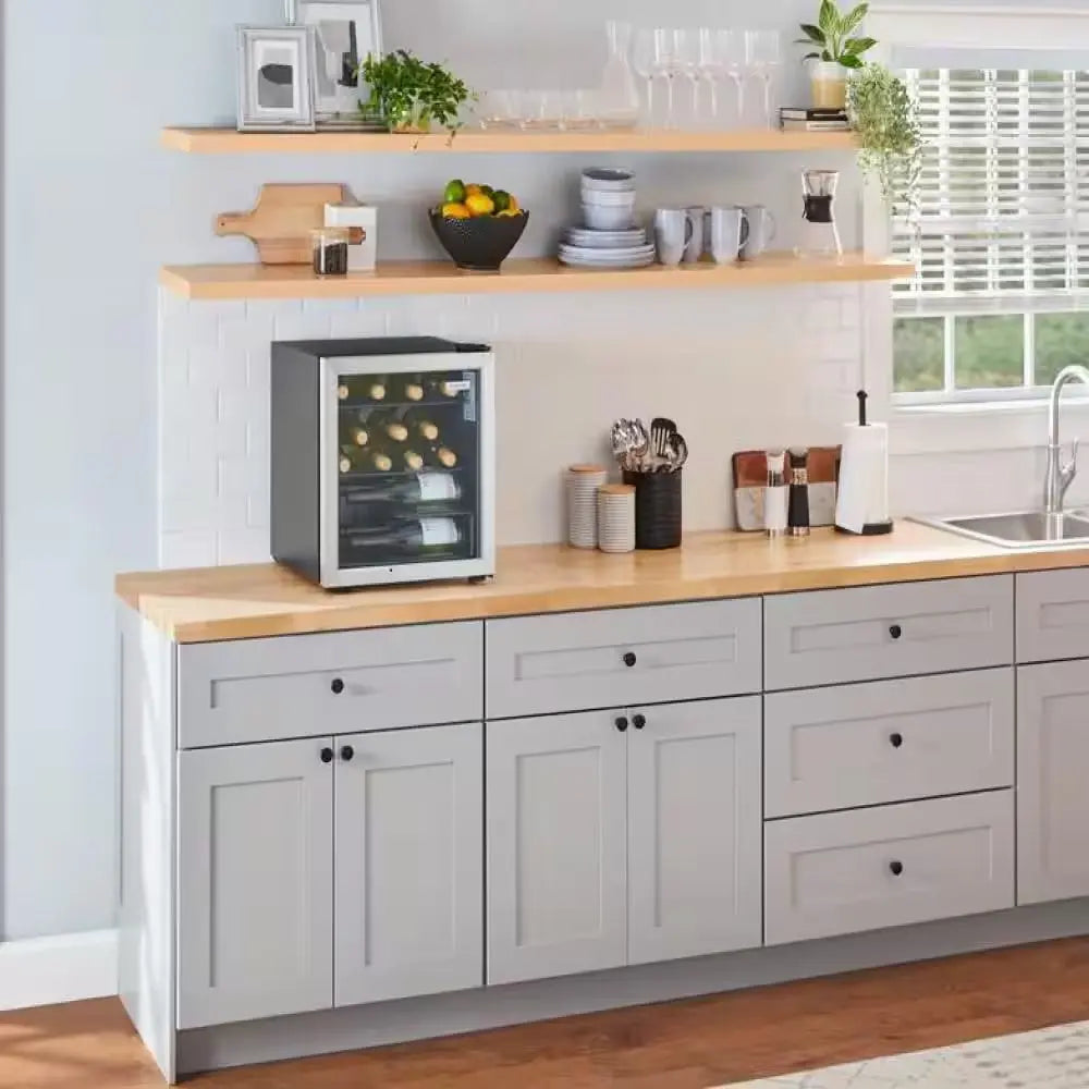 18 In. Single Zone Beverage and Wine Cooler in Stainless Steel