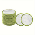 15pcs Sustainable Bamboo Cotton Makeup Remover Pads, Reusable & Washable, Suitable for All Skin Types Chef's Market