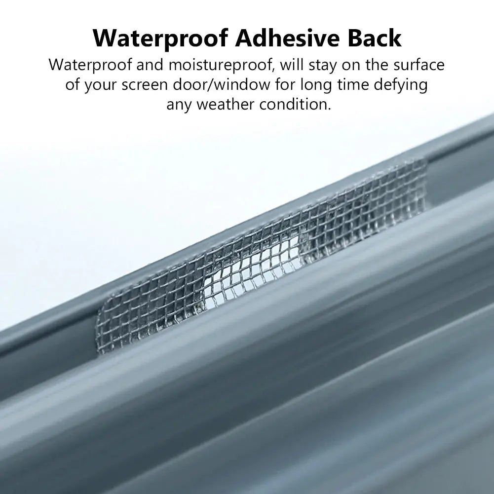 Fix Net Window Home Adhesive Anti Mosquito Fly Bug Insect Repair Screen Wall Patch Stickers Mesh Window Screen Window Net Mesh colegio culinario de morelia