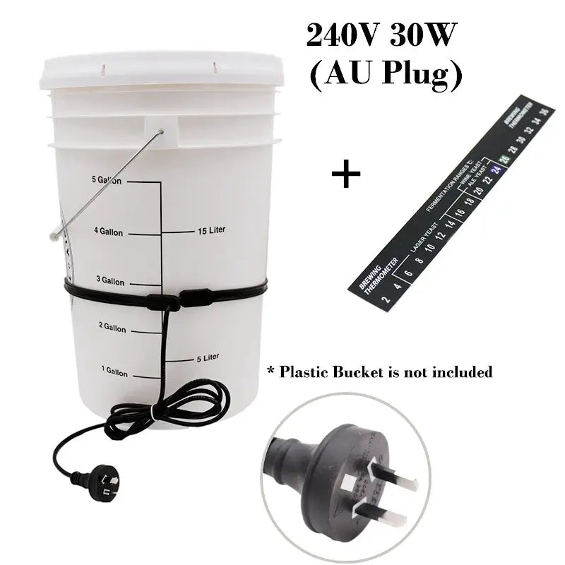 Homebrew Brew Belt Fermentation Heating Belt for Beer Wine Spirits 25Watt Plastic Fermenter Bucket 220V/110V EU/US Plug colegio culinario de morelia