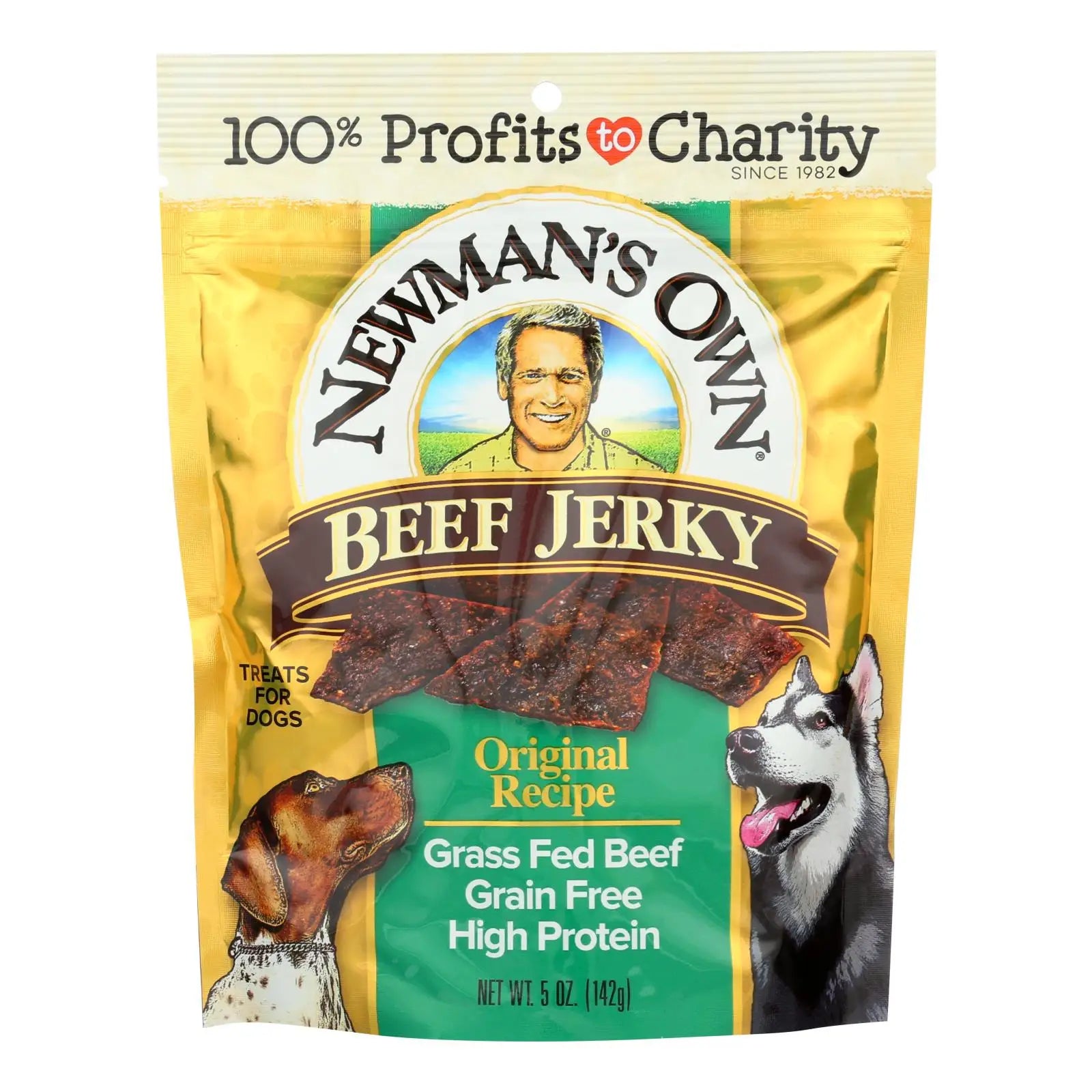 UD2 Newman's Own Organic Beef Jerky Original Recipe Case of 6 5 oz Treats Chef's Market