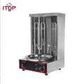 ITOP Electric Doner Kebab Grill Shawarma Machine Automatic Rotating BBQ Grill For Commercial Household Heating Pipe colegio culinario de morelia