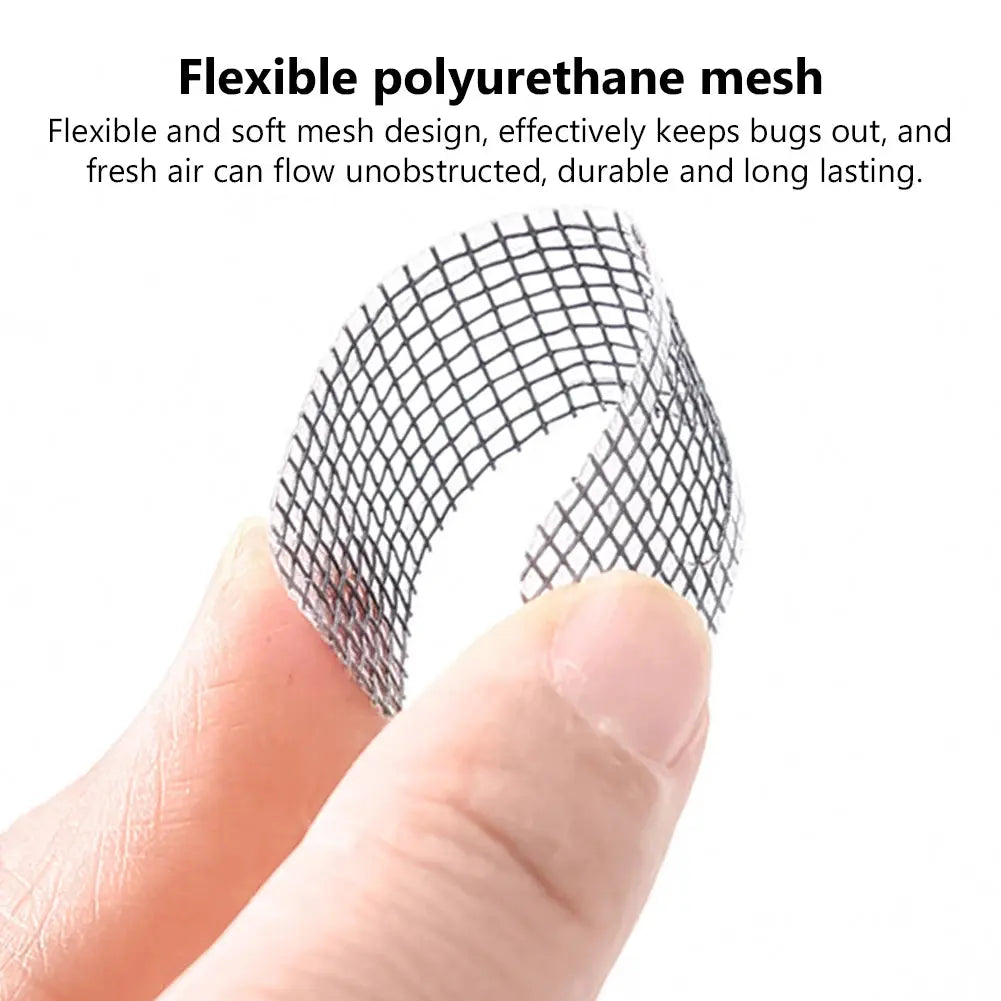 Fix Net Window Home Adhesive Anti Mosquito Fly Bug Insect Repair Screen Wall Patch Stickers Mesh Window Screen Window Net Mesh colegio culinario de morelia