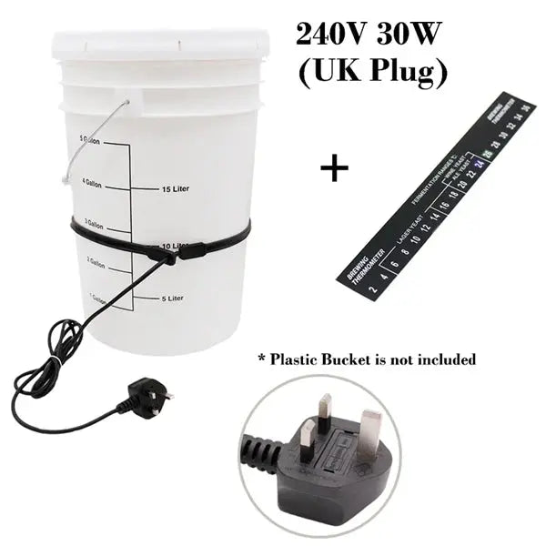 Homebrew Brew Belt Fermentation Heating Belt for Beer Wine Spirits 25Watt Plastic Fermenter Bucket 220V/110V EU/US Plug colegio culinario de morelia