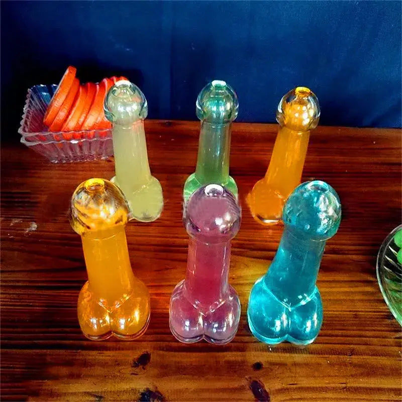 12Pcs Shot Penis Glass Cups Cocktail Genital Dicky Hen Party Night Bar Mugs Clear Wine Of Glasses Small Mouth Willy For Drinks colegio culinario de morelia