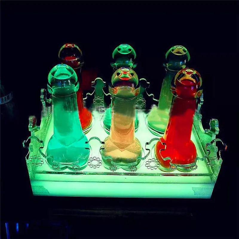 12Pcs Shot Penis Glass Cups Cocktail Genital Dicky Hen Party Night Bar Mugs Clear Wine Of Glasses Small Mouth Willy For Drinks colegio culinario de morelia