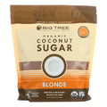 UD2 Big Tree Farms Organic Coconut Blonde Sugar 32 oz Case 6-Refined Brown Sugar Powder Primary Palm Beet Sugar Raw Bag Chef's Market