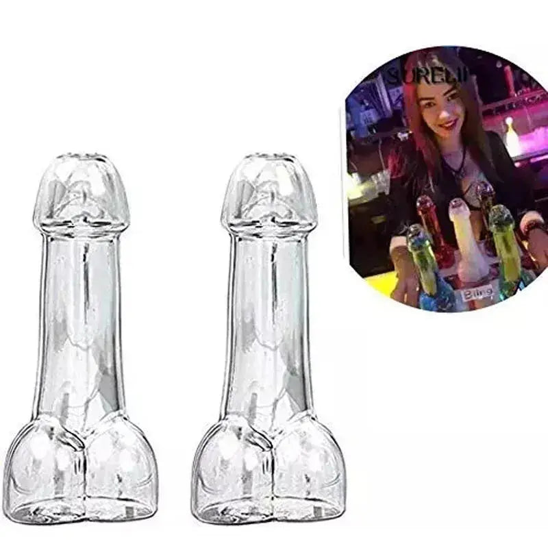 12Pcs Shot Penis Glass Cups Cocktail Genital Dicky Hen Party Night Bar Mugs Clear Wine Of Glasses Small Mouth Willy For Drinks colegio culinario de morelia