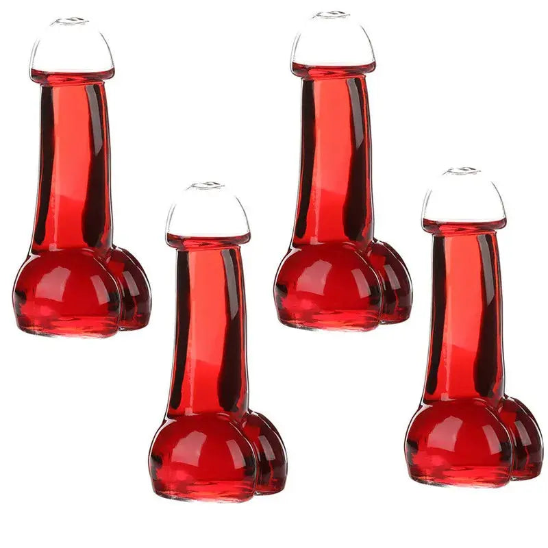 12Pcs Shot Penis Glass Cups Cocktail Genital Dicky Hen Party Night Bar Mugs Clear Wine Of Glasses Small Mouth Willy For Drinks colegio culinario de morelia