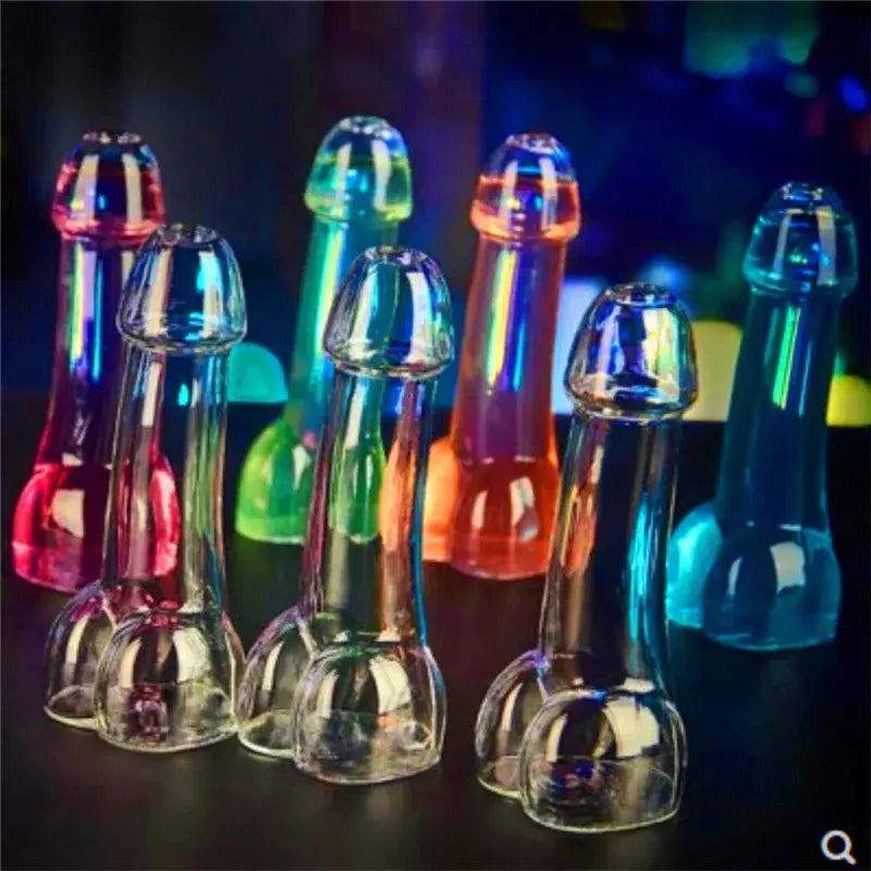 12Pcs Shot Penis Glass Cups Cocktail Genital Dicky Hen Party Night Bar Mugs Clear Wine Of Glasses Small Mouth Willy For Drinks colegio culinario de morelia