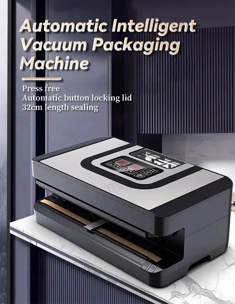 ITOP Vacuum Sealer -90Kpa 32cm Length Sealing Commercial Sealer Machine Dry Wet Food Packaging Machine colegio culinario de morelia